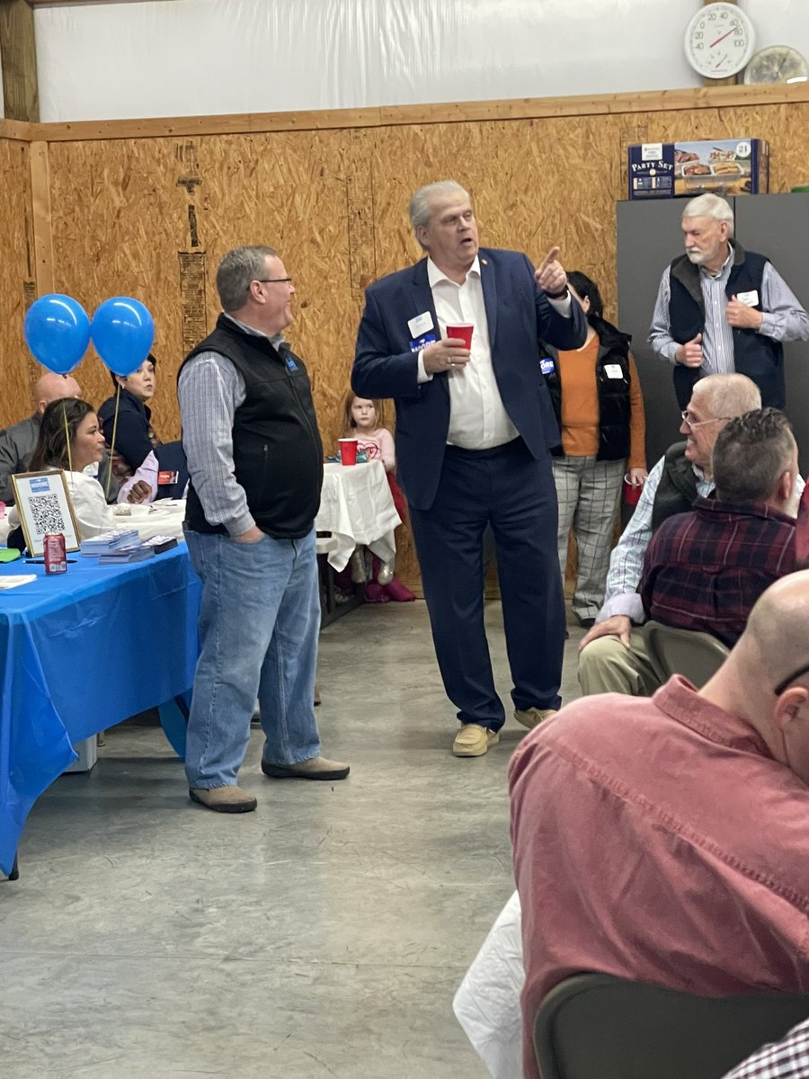 Incredible turnout tonight for our campaign fish fry fundraiser at Maynard’s place here in Cleveland County. Last count was 172 folks in attendance and we gave out over 200 yard signs for folks. #ncpol #clevelandcountygop