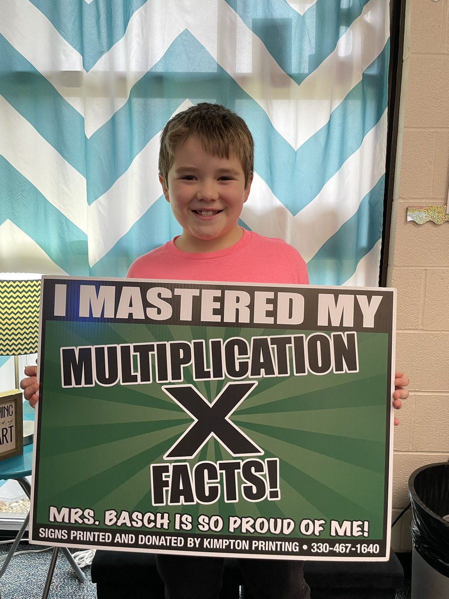 BrendaBaschRW's tweet photo. Three students mastered their multiplication facts this week!! Congratulations on earning the cherries on top of your ice cream sundaes! Enjoy your Handel’s! 🍦 https://t.co/2v4Gmy0s1E