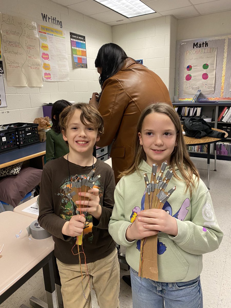 We had so much fun at STEM night making robotic hands! <a href="/RLCPrincipal/">Diane Insari</a>