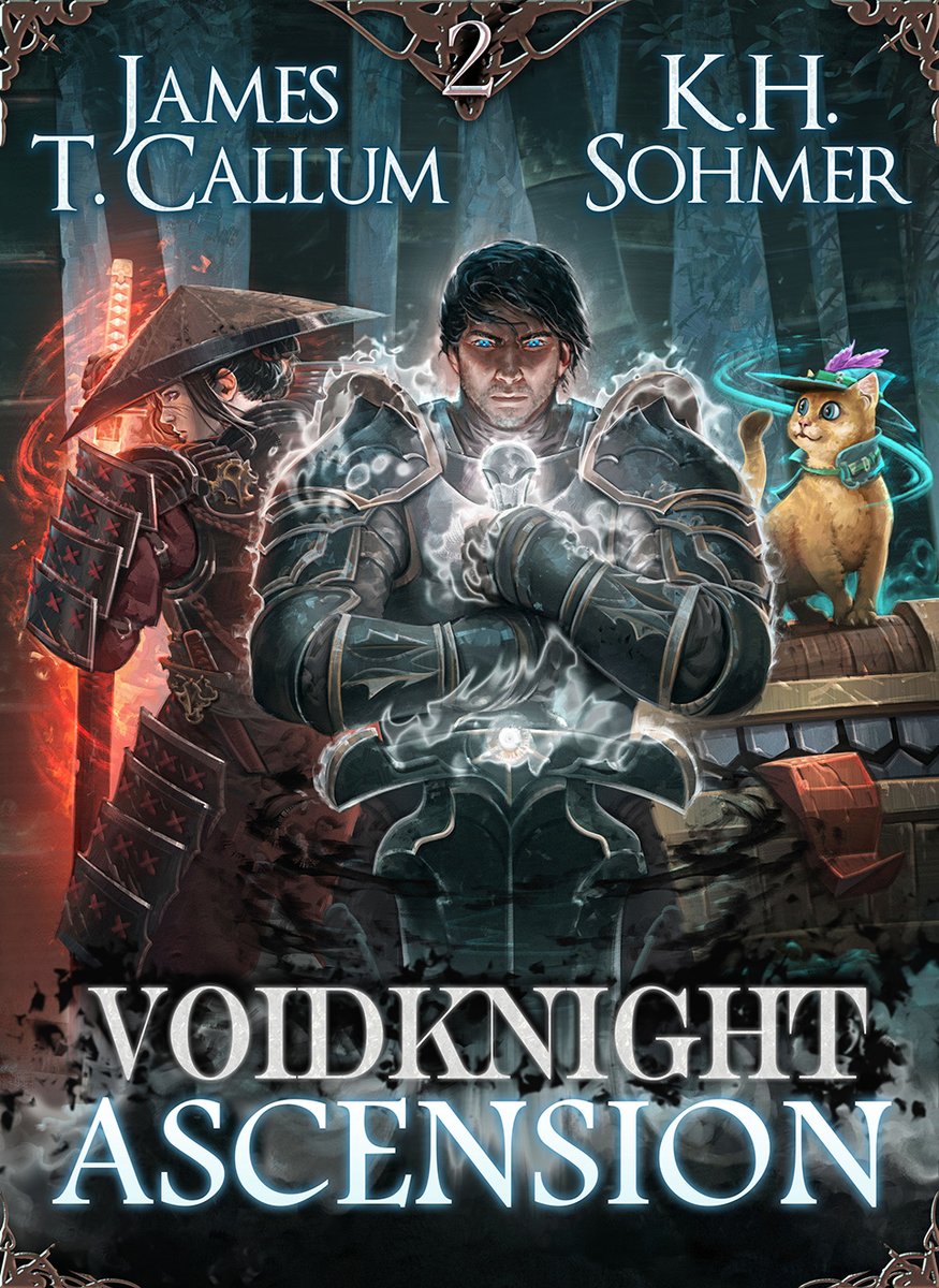 JamesTCallum's tweet photo. The 2nd book of Voidknight Ascension is out on Amazon &amp; Kindle Unlimited today! 
Grab your copy to continue reading about Sam and Komachi's hijinks! 
(Auto-Region Link): https://t.co/8JJFBBccsn
(Direct US Link): https://t.co/kgVeNul9YV
#BookPromo #KindleUnlimited #LitRPG #Gamelit https://t.co/SbAVXsxmkr