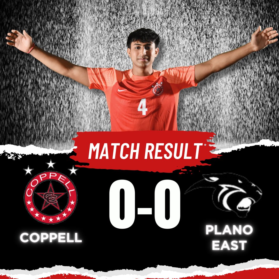 “🌧️ Tough battle on the field tonight for Coppell High School boys’ varsity soccer in the rain! Didn’t snag the win, but a solid tie. Shoutout to our soccer teammates tearing it up at the Orlando showcase! Keep pushing, let’s go boys! ⚽🔥 #SoccerInTheRain #oneteam