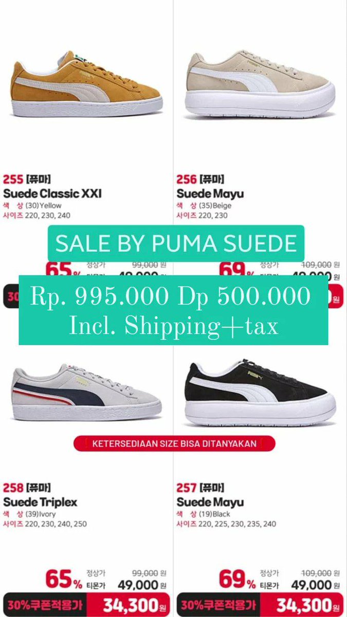 Daebaketicmark1's tweet photo. SALE ‼️

YANG MAU ORDER BISA DM / WA 

#JASTIP #JASTIPTRUSTED #JASTIPKOREA #JASTIPKOREAINDO #POKOREA #POKOREATRUSTED https://t.co/m1aNVsPCNO