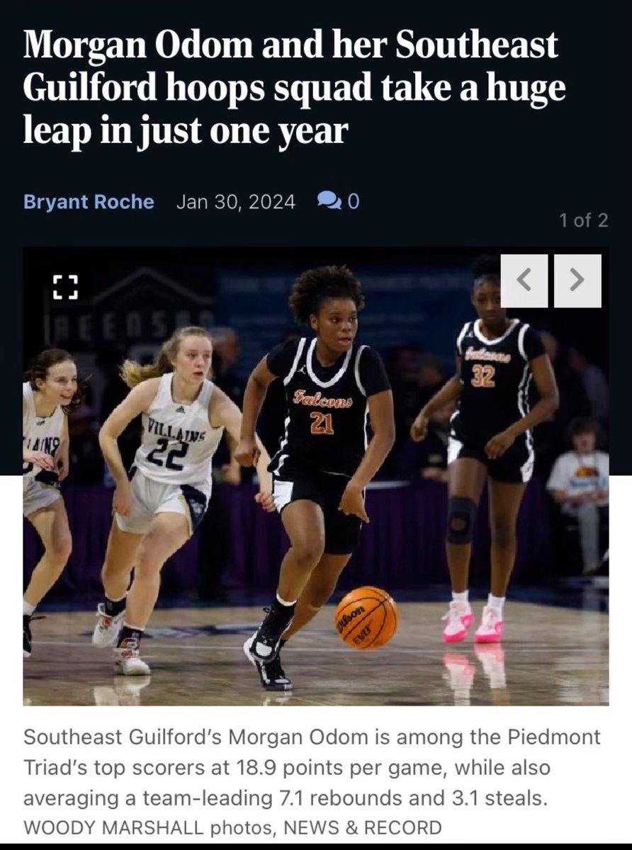 Check her out!! 

Victory tonight over Southwest  
@modom___ 
17pts 
9 rebounds 
2 steals 
1 blocks