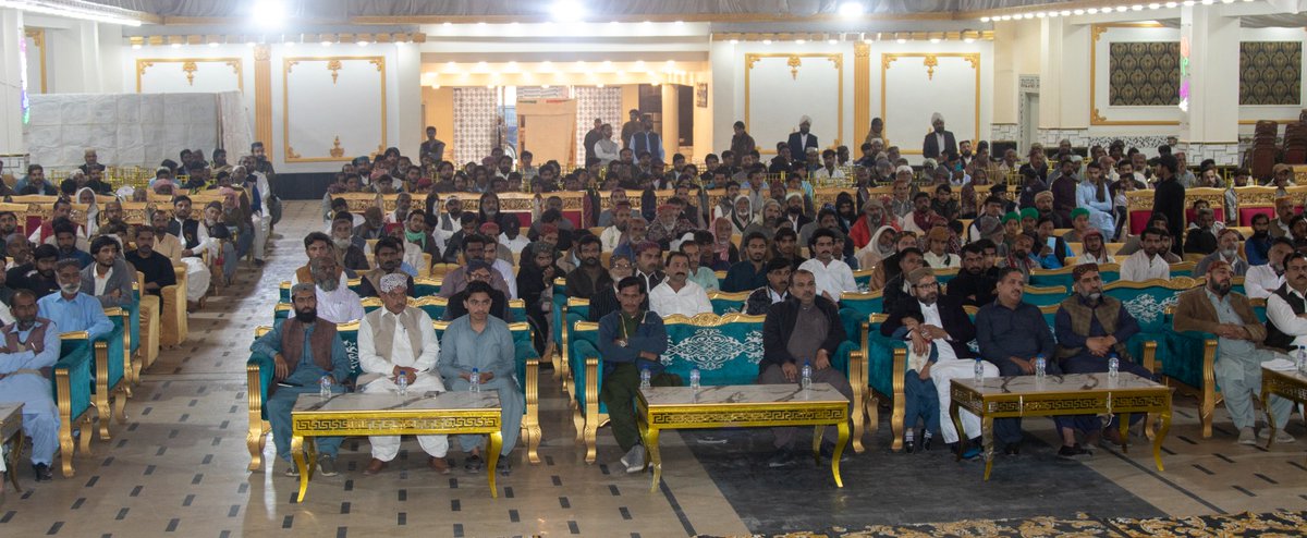 islaheejamaat's tweet photo. 2/2
Annual Melad e Mustafa SAWW and Haq Bahoo Conference Branch Distt Jacobabad Monday, January 29, 2024.

Presided by (Akse Sultan ul Faqr) His Excellency Hadhrat Sultan Muhammad Bahadar Aziz Sb.

Congregation organized by: #IslaheeJamaat Branch District #Jacobabad. https://t.co/jGKF5Yp2co
