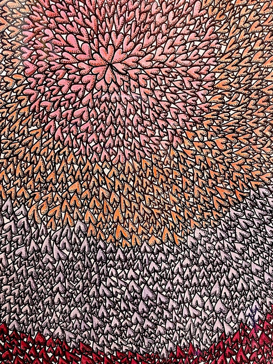 Akaneart2's tweet photo. いろえんぴつが〜っ

Full of HEARTS♡

たくさんのハートに囲まれて。

#色えんぴつアート 
#色えんぴつ画 
#ペンと色えんぴつ 
#heartsart 
#ハートアート 
#coloredpencilart 
#hearts 
#色えんぴつで描いた https://t.co/VWeSpCGeCn