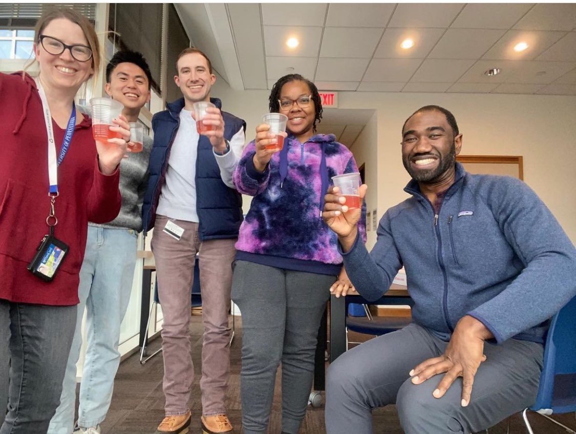 This was a good week. Adjusting to PhD life has been an experience. Grateful to spend my 2nd rotation doing #microbiome research in context of #SickleCellDisease w/these great people lead by @JoelBabdor #PercisionImmunology #TranslationalMedicine @BlackInImmuno @BlackInGenetics