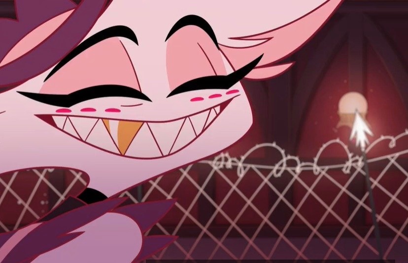 ANGEL SMILING AT HUSK WITH THIS LOOK ON HIS FACE ARGHDHSHSKS

#huskerdust #angeldust #hazbinhotel #HazbinHotelSpoilers