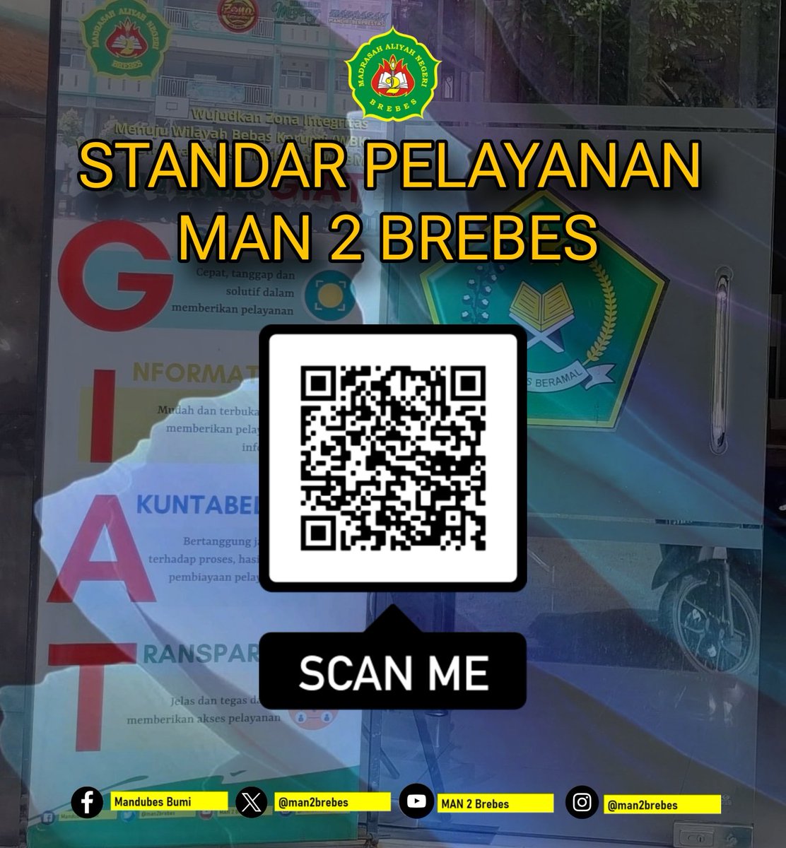man2brebes's tweet photo. Standar Pelayanan MAN 2 Brebes https://t.co/A6MDZ5wqDm