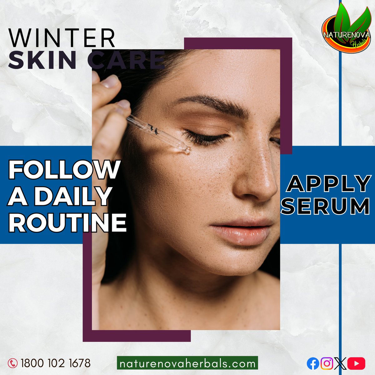 NaturenovaH's tweet image. 🌬️✨ Step 3: Serum ✨💧
Elevate your winter glow! Introduce a serum packed with nourishing ingredients to pump up hydration and  specific skincare concerns. #SerumMagic #WinterHydration #SkinLove

Serum saviors! Follow for the serum scoop. ❄️ #STR48 #PoonamPandey #CervicalCancer