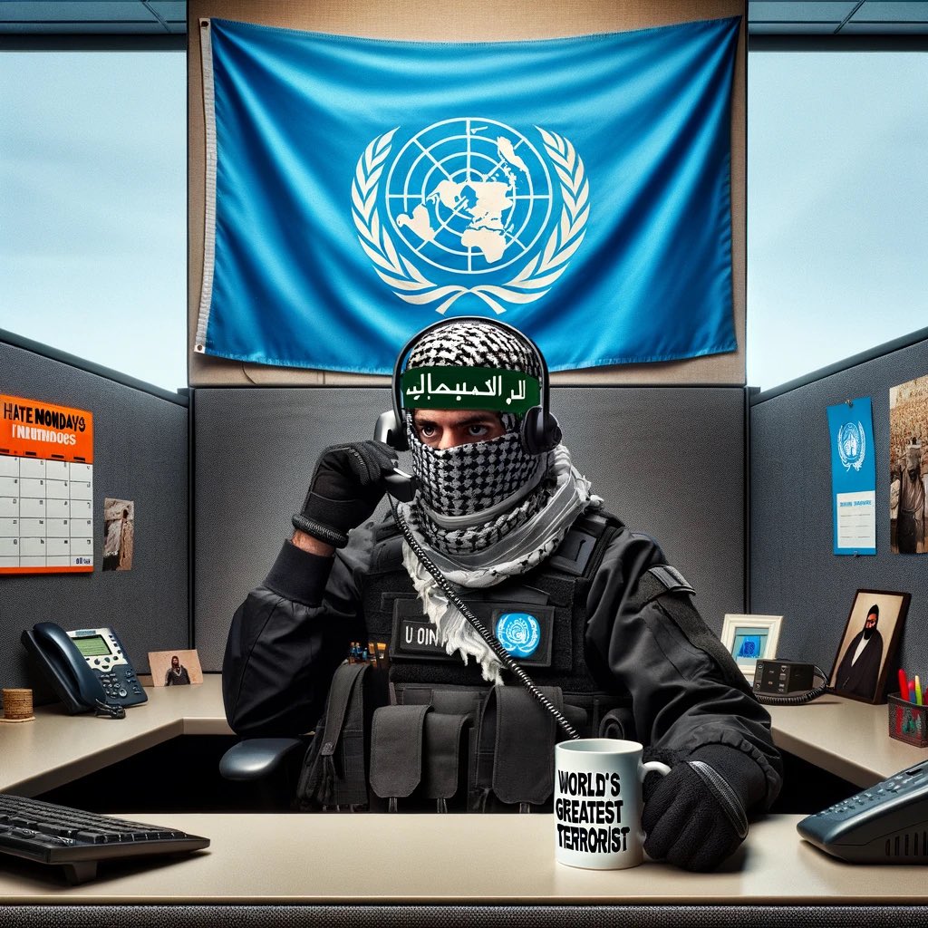 Joe_Roberts01's tweet photo. Just another day at the UNRWA offices https://t.co/jhGaUY4oKp