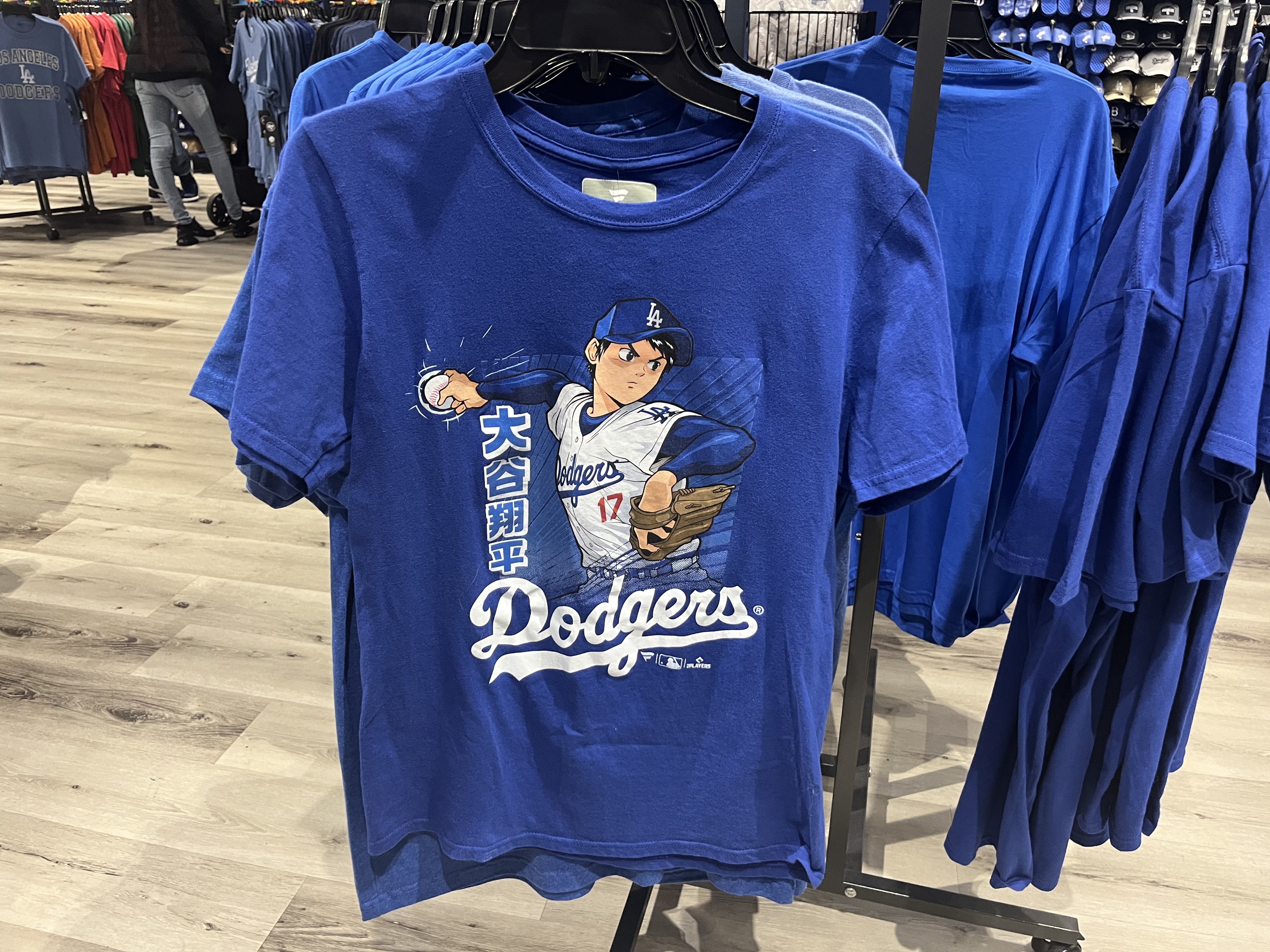 ドジャース 大谷翔平選手着用 Tシャツ clubhouse購入 大谷翔平