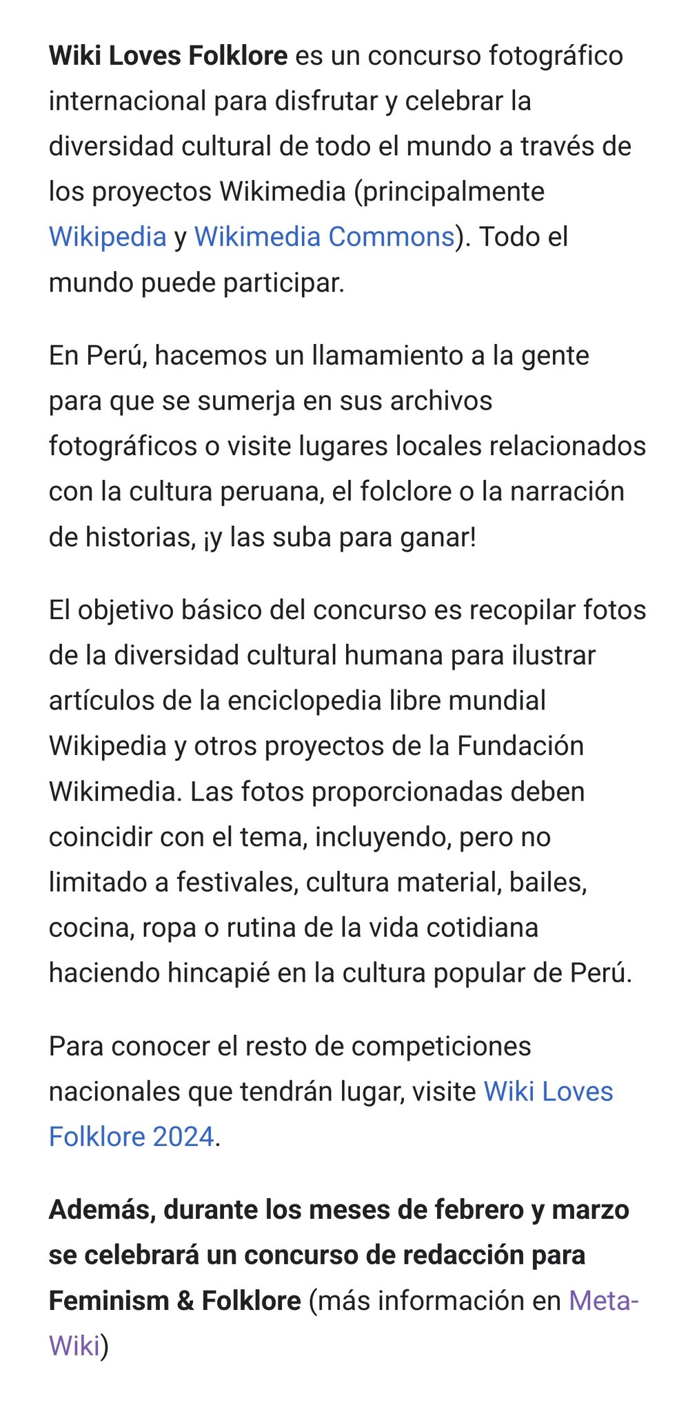 Wikimedia Perú (@WikimediaPE) / X