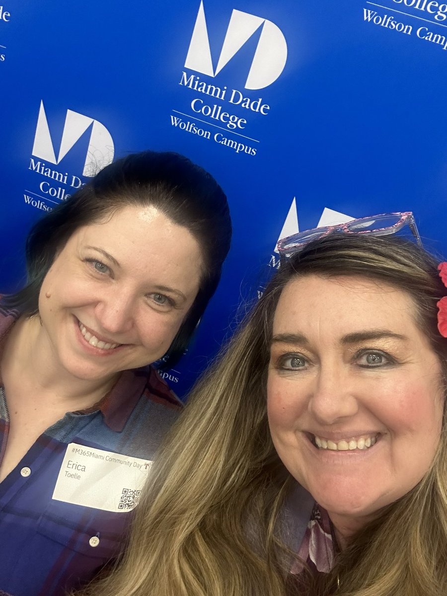 So happy to catch up with you. #TravelMaven <a href="/EricaToelle/">Erica Toelle</a> panel pal! love listening to you talk #MicrosoftPurview
<a href="/M365Miami/">Microsoft 365 Community Day Miami</a> #M365Miami #CommunityDays
#CommunityLuv