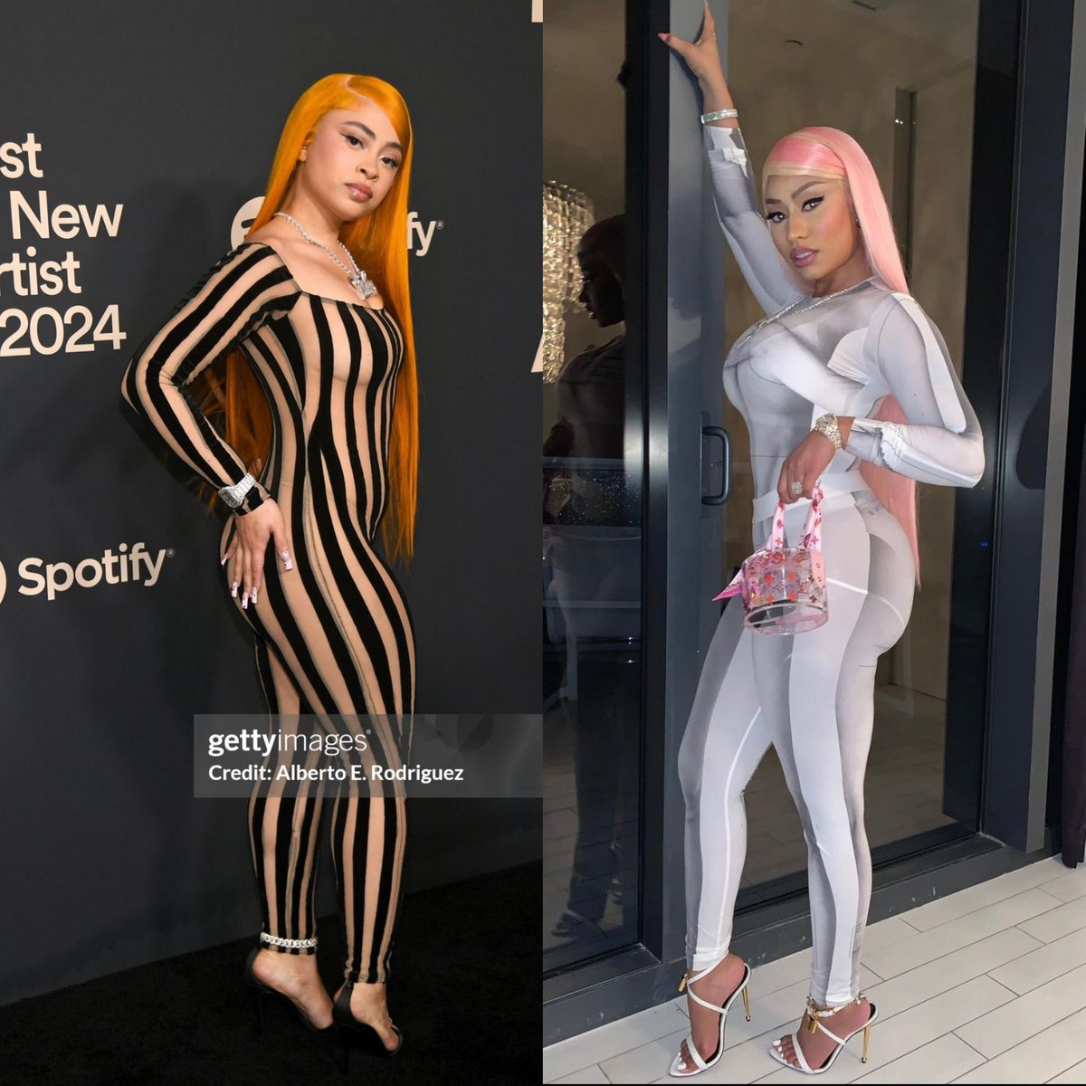 Nicki Minaj and ice spice body is so tea..