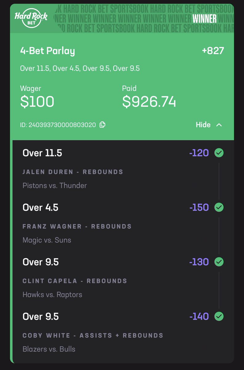 pegasusmaxj's tweet photo. Took me some time to get right but we here!! NBA season in full effect!! Last 7 days! 🚀🚀 LOCK IN WITH ME, FREE PICKS DAILY!! #PrizePicks #HardRock #SleeperPicks #SportsBettingX #GamblingTwiiter #DraftKings #underdog #betr #fliff #BetMGM #sportsbettingpicks #FreePicks https://t.co/e9HbDQkdbU
