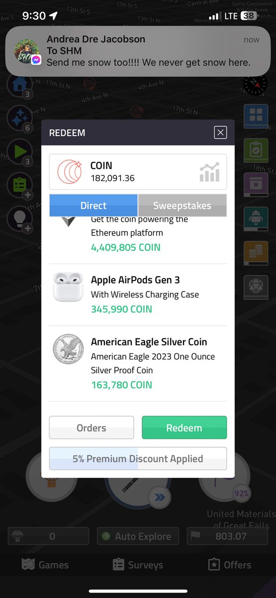 LewSalesMT's tweet photo. Guess I needs to hurry up and earn more coin so I can upgrade my AirPods.. @LewSales looks like you could use an upgrade too.. #goals #coinapp https://t.co/3gE42J1bpp