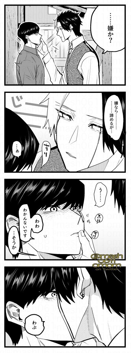 レイマシュ再掲(初👅💋の話)(2/2)