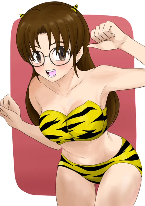 #節分の日 ということで、有名なキャラクターが鬼のコスプレをしているイラストが次々と投稿されるというありたきりなタイムラインに突如送り込まれた刺客、伝説のアニメ「#おたくのビデオ」で鬼娘のコスプレをする佐藤由梨!! 