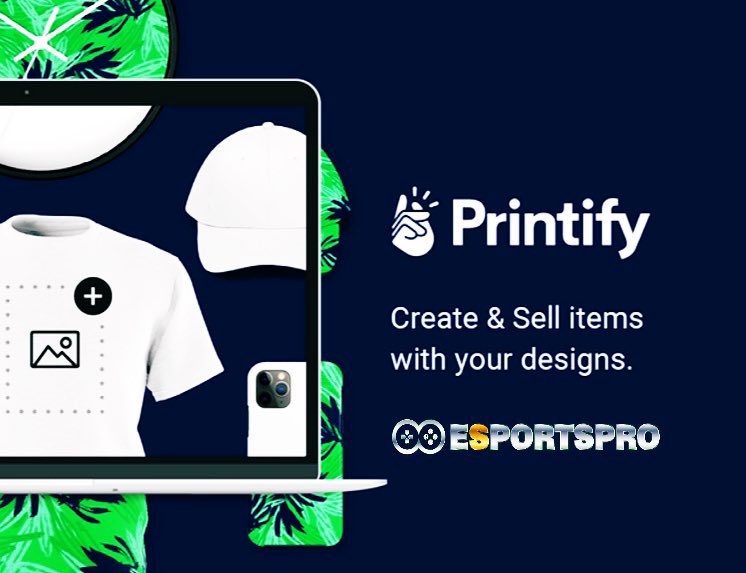 "🎨✨ Elevate your brand with top-notch custom products!🚀 Unleash your creativity and turn designs into must-have merchandise. Join the Printify community and make your mark! try.printify.com/EsportsPro 👕👚👜 

#Printify #PrintOnDemand #CustomMerch"