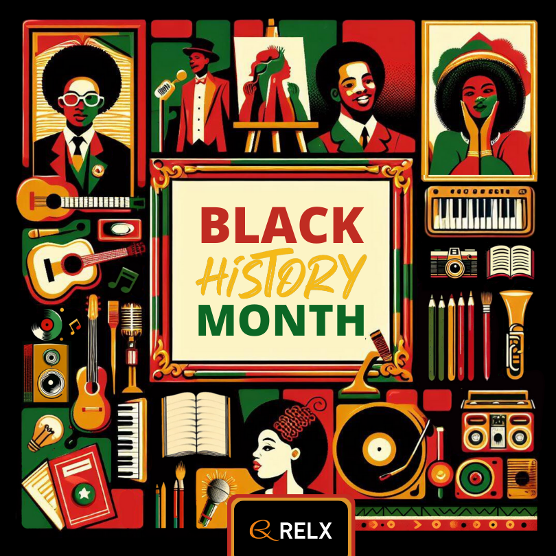 Join us in celebrating the rich tapestry of creativity that Black artists have woven throughout history. From visual arts to music, let's honor their impactful contributions. 

#BlackHistoryMonth #BHM #RELXDiversity