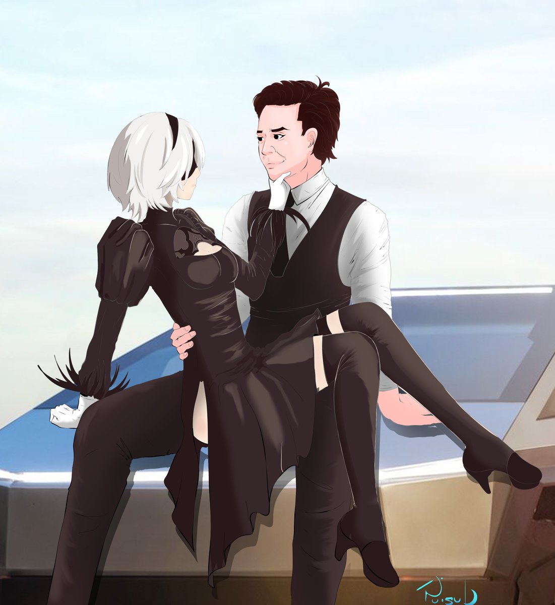 ruisubdrawing's tweet photo. I would like @elonmusk  to give money to Yoko (creator of Nier Automata) to make another Nier video game https://t.co/eguExJvJdj
