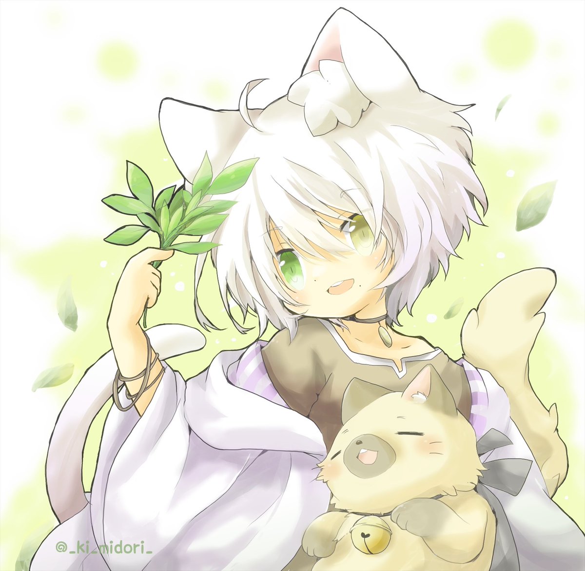 「アイ君～ 」|きい(きみどり)のイラスト