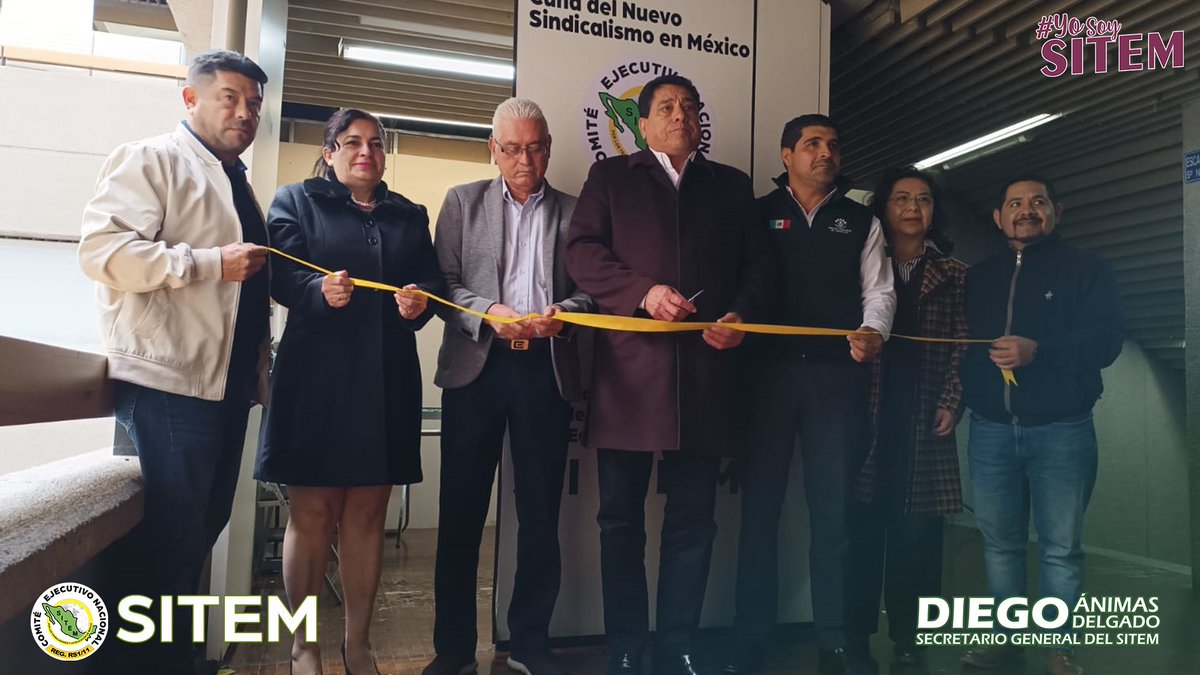 sitem_cen's tweet photo. INAUGURA SITEM OFICINA DE ATENCIÓN PARA SUS AFILIADOS

https://t.co/cXhJLwiXkl https://t.co/YVj7lUAOkj
