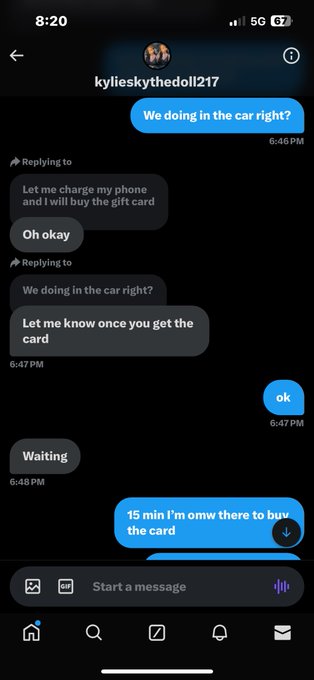 This is not my Twitter account&hellip; y&rsquo;all really out here scamming for gifts cards? (You 🥷🏽&rsquo;s down bad) https://t<a href="/tag/teamjt"class="tags"><span>#teamjt</span></a>