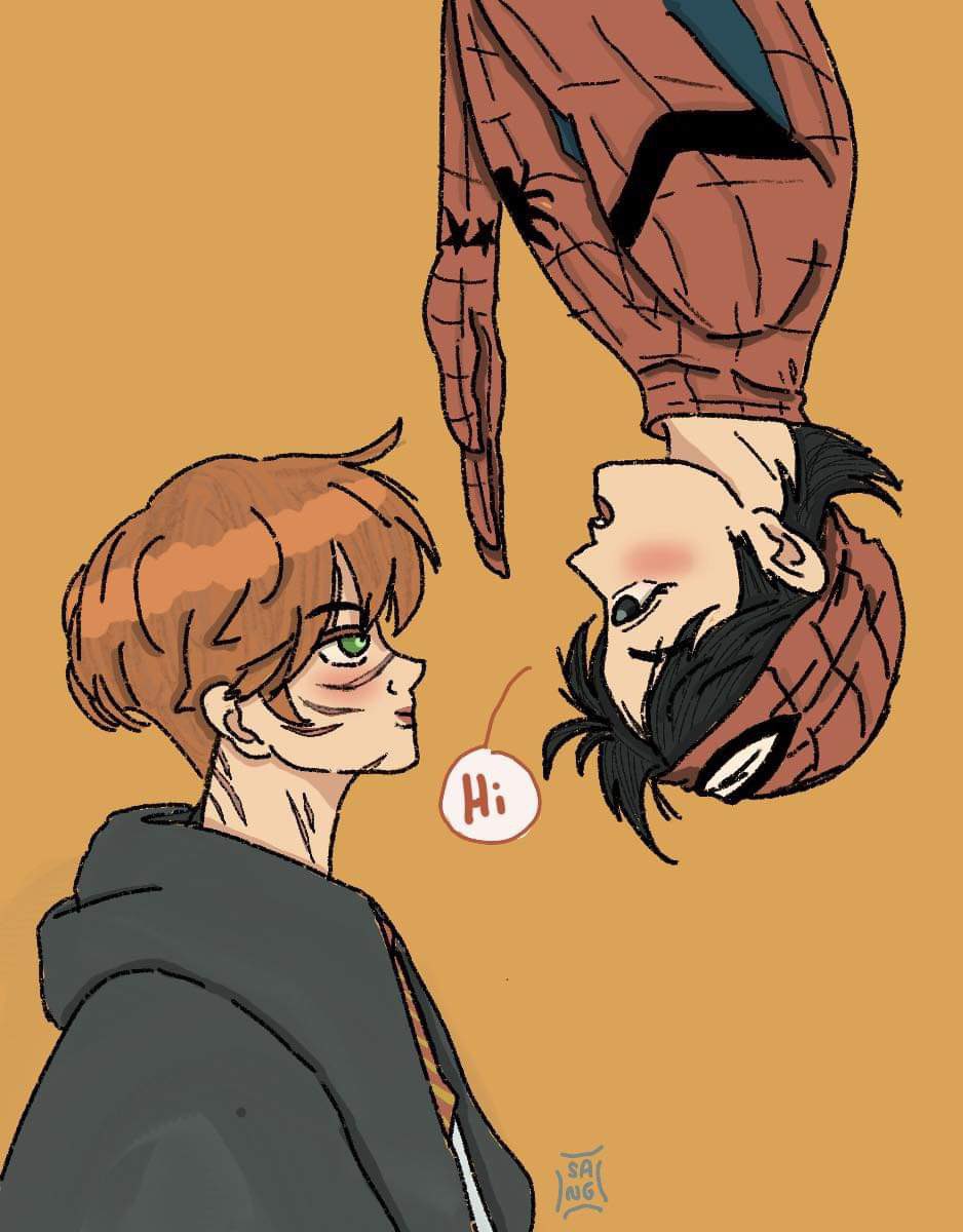 rushmoremallows's tweet photo. “I couldn’t save the Gwen stacy of my worlf”

i give u wolfstar spiderverse ✨
#mtwt #wolfstar #Remuslupin #siriusblack #marauderstwt #marauders https://t.co/v5OjkEyRW0