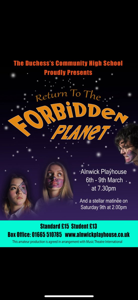 Space, the final frontier, these are the continuing voyages of the SS Albatross! A decade on- new crew, new star date but same problems with mad villains and faulty polarity! Get your tickets at alnwickplayhouse.co.uk/live-performan… The SS Albatross needs your support to avoid space disaster!