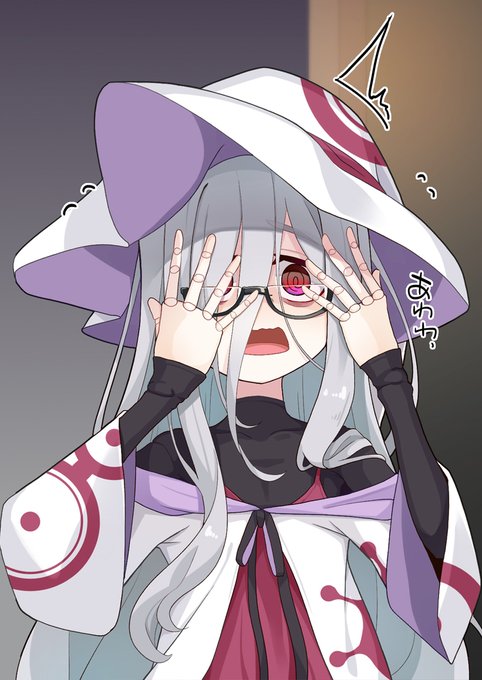 あわわあわててるメルク先生 