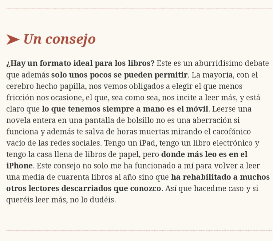 delia2d's tweet photo. De @carmen_pacheco y su newsletter es también este consejo mágico para rehabilitar cerebros fritos: darse permiso para leer libros en el móvil sirve para recuperar el hábito https://t.co/vjqSb2CVWH