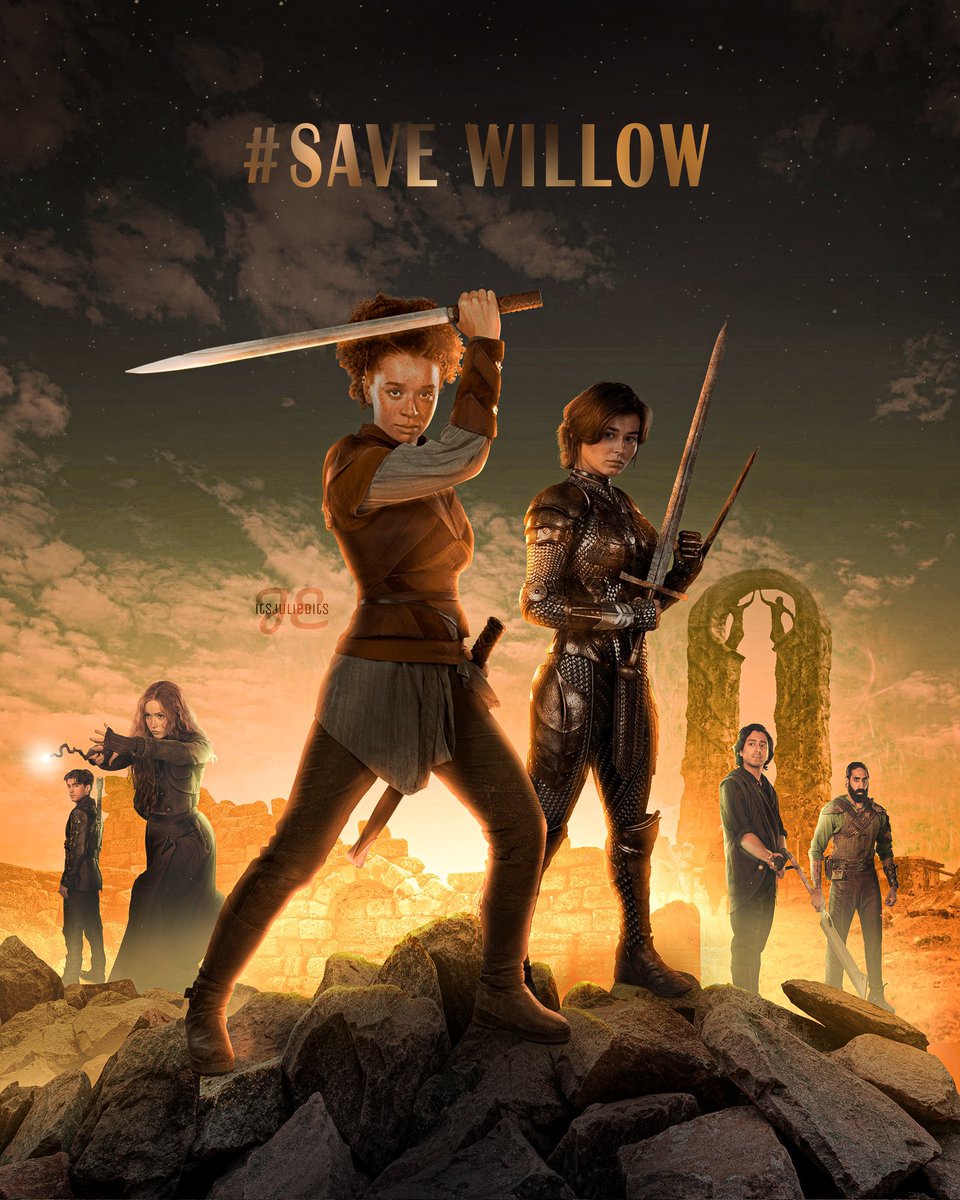 JoyfulAlaskan's tweet photo. Watched Chpts. 5-8 tonight with a new-to-Willow friend. #Questies She was mad the rest won’t be told! I said #Willow isn’t finished - @JonKasdan has already written the rest…the story ends… &amp; we want to see it! CAN YOU HEAR US JON KASDAN?
#SaveWillow https://t.co/P4GCNc56VS