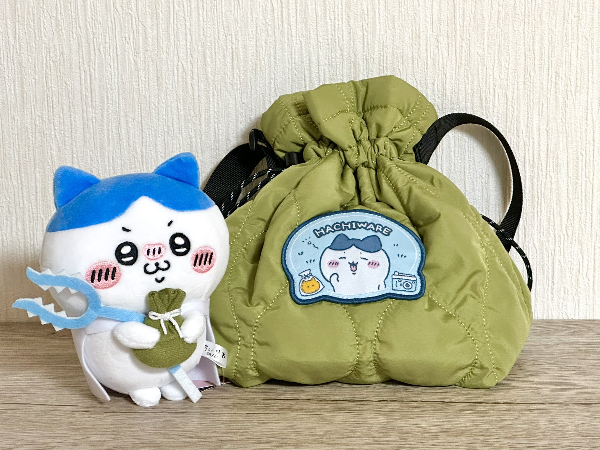 ちいかわ - しまむら×ちいかわ 巾着ショルダーバッグ 3種セット