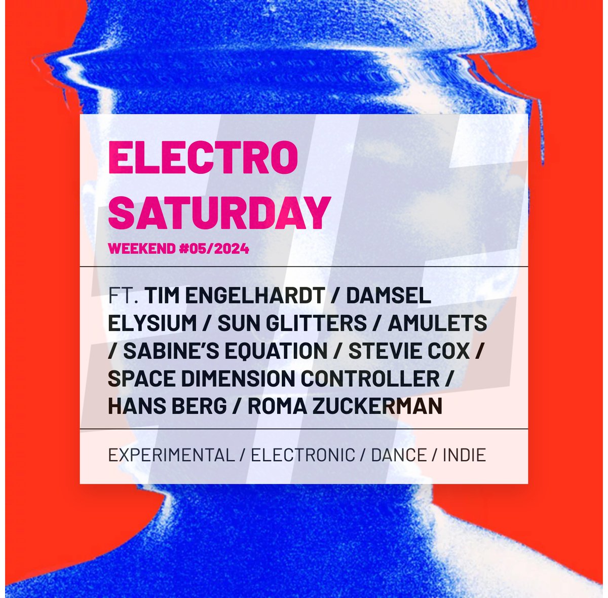 ⚡️⚡️#ELECTROSATURDAY⚡️⚡️ 🤯🔊WEEKEND #5/2024, check out our favourite electro releases 🚨💣 hashbrandnew.com/L/162808 1:#TimEngelhardt 2:@damselelysium ⭐️ 3:@sunglitters 4:@amuletsmusic 5:#SabinesEquation 6:#StevieCox 7:@tiraquon 8:#HansBerg 9:#RomaZuckerman #Experimental #Dance