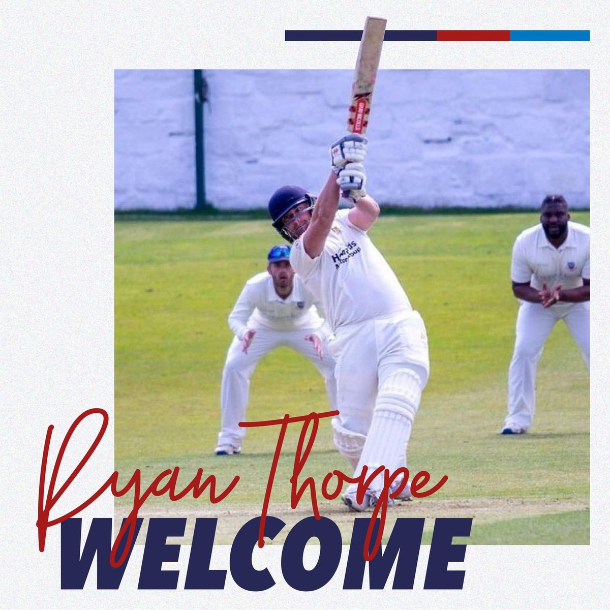 𝗡𝗘𝗪 𝗦𝗜𝗚𝗡𝗜𝗡𝗚 ✍️ We're delighted to announce the arrival of Ryan Thorpe! The high quality, top order batsman is heading to The Parks for the 2024 summer! 💙