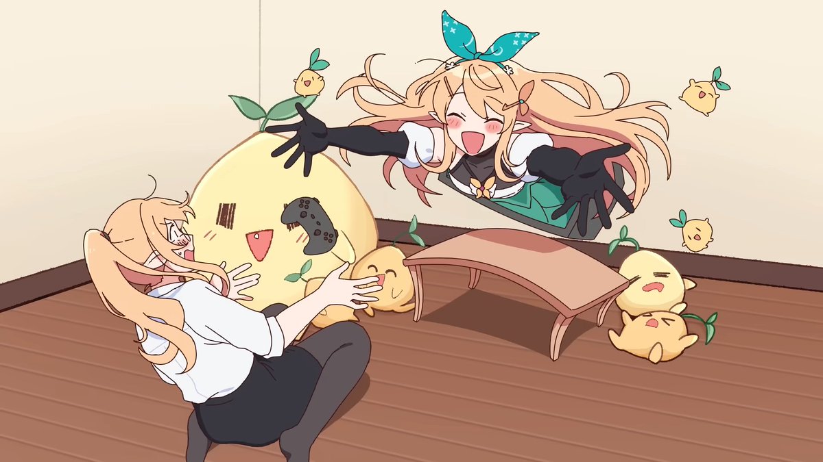 naniwa_zuni's tweet photo. pomudachis literally only want one thing and it's fucking disgusting https://t.co/ZNCVSXlBnU