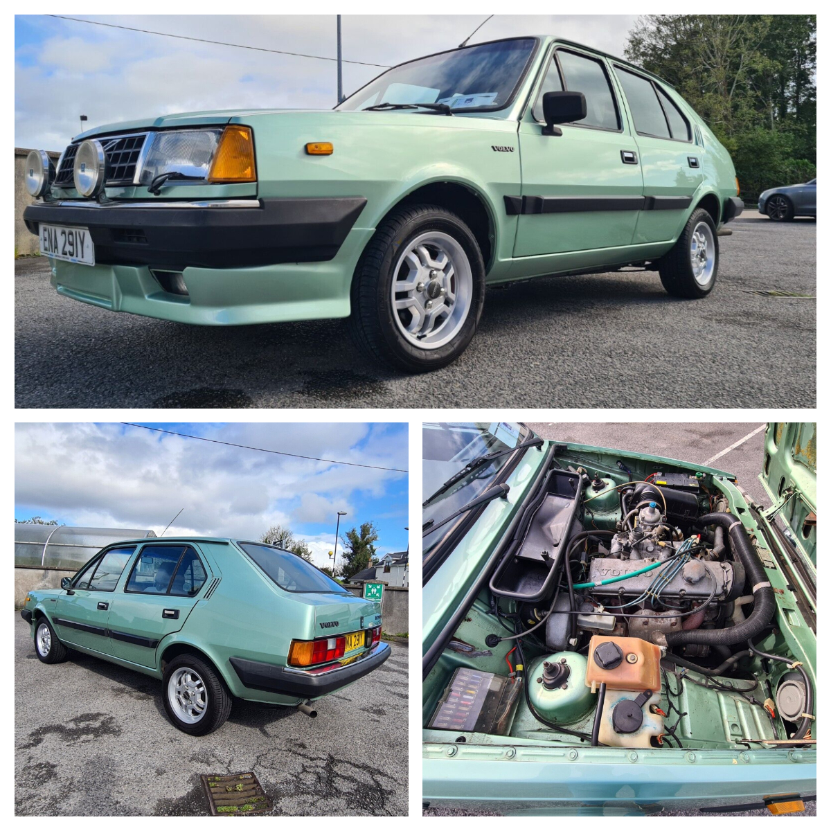 BarnFindsUK's tweet photo. Ad:  Amazing condition! 💚 1986 VOLVO 360 GLS 2.0 
On eBay here -->> https://t.co/2zKEuz6e8I

 #ClassicCar #Volvo360 #ClassicCarSale #CarForSale https://t.co/G9U36RfR6V