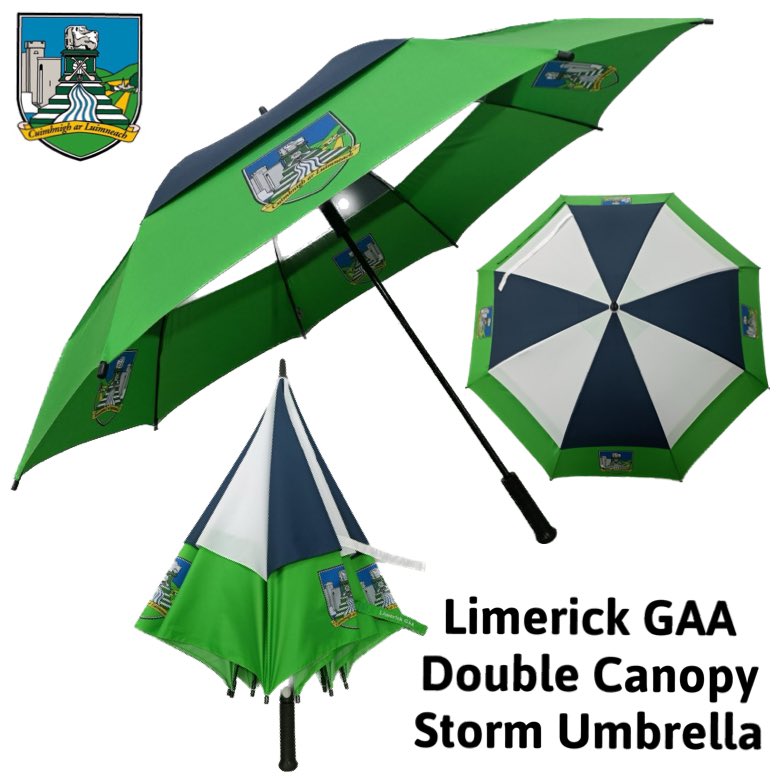 Limerick GAA Umbrellas & Rain Jackets up to 5XL 👉gleesonsport.ie/collections/li… Instore & Online #luimneachabú #limerickgaa @SportingLK @LimerickCLG @Limerick_ie