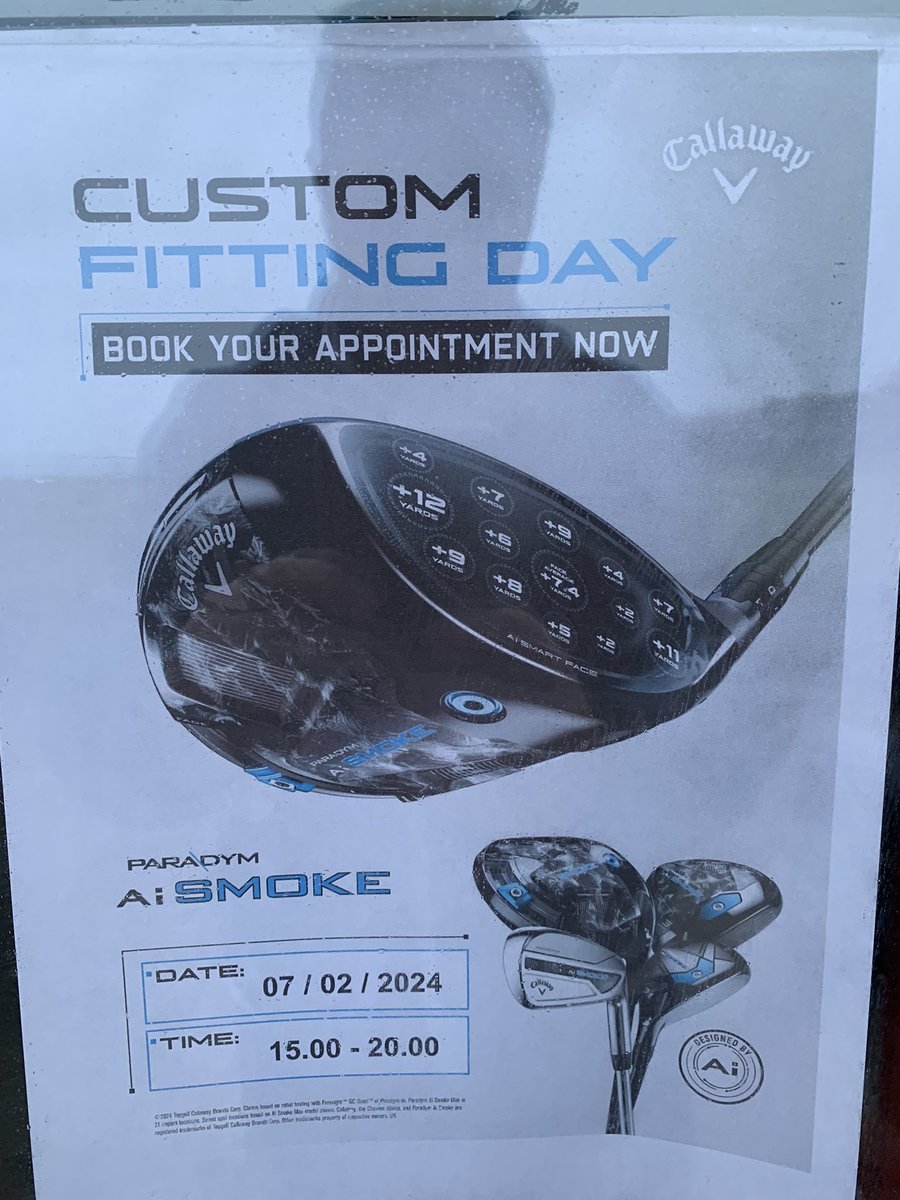 Only a couple of spaces left for this Wednesdays Callaway fitting session. Contact us to book your slot and try the game changer! @NewquayProShop @NewquayGC @HendriksenGolf