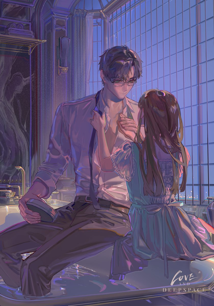 After the private dinner 🥂🚿🛁
#LoveandDeepspace #VeiledWhispers #Zayne