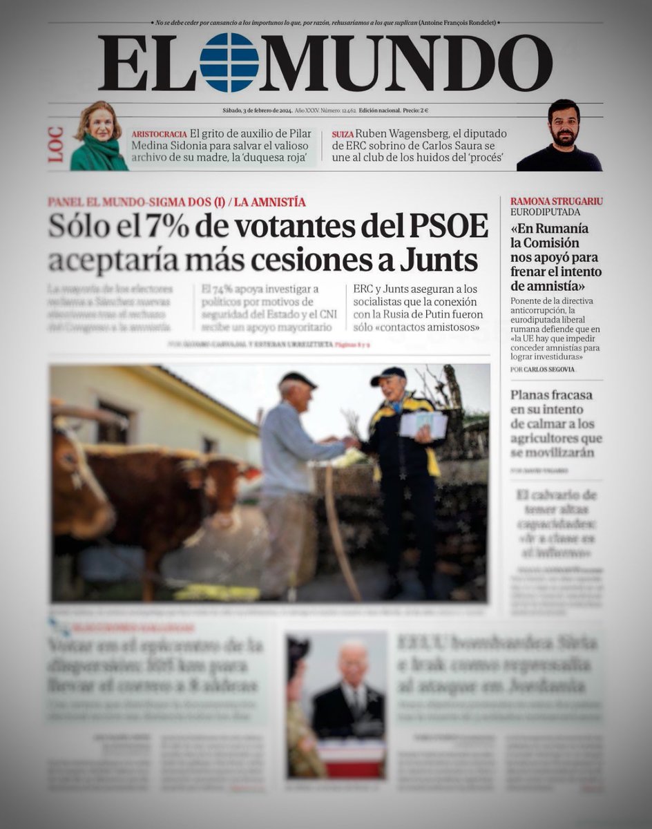 I open the weekend edition of @elmundoes, the 2nd most read newspaper in #Spain, with an article about the Anti-Corruption Directive, for which I am the @Europarl_EN rapporteur.