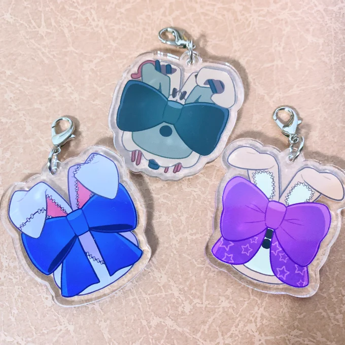 FNAFグッズはアクリルチャーム作りました 