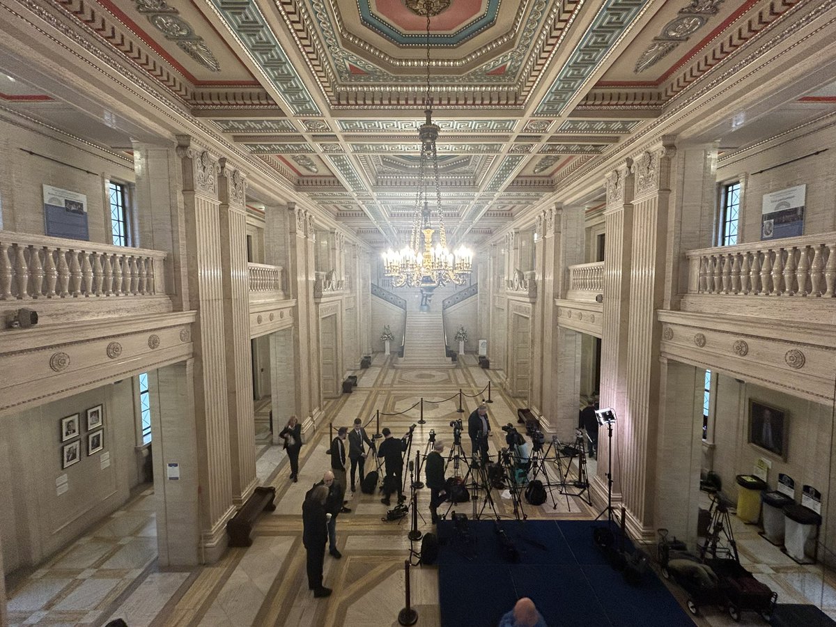 PiComms's tweet image. All systems are go at Stormont! 🗞️🎥