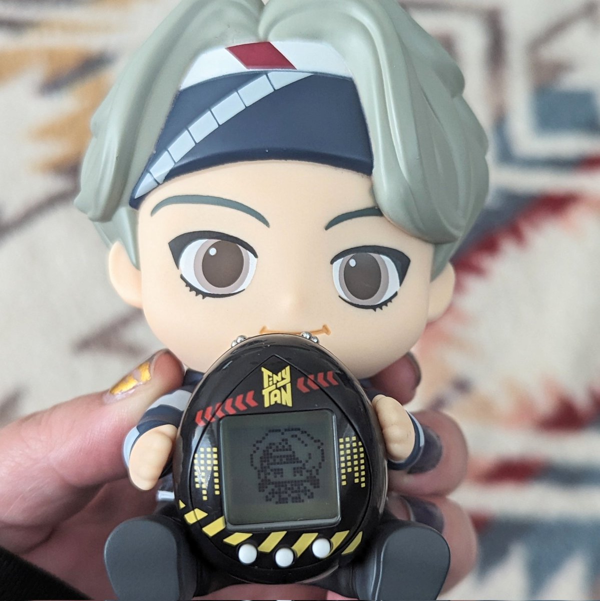 rompekoobeza's tweet photo. wait before I fall asleep, a π€ #tinytantamagotchi update:
I added a 7th to the fam, and it's TaeTae!
things I still need to show y'all:
- their schedule
- their favorite foods
- their new bed on my nightstand π https://t.co/ZzD9uZjmmx