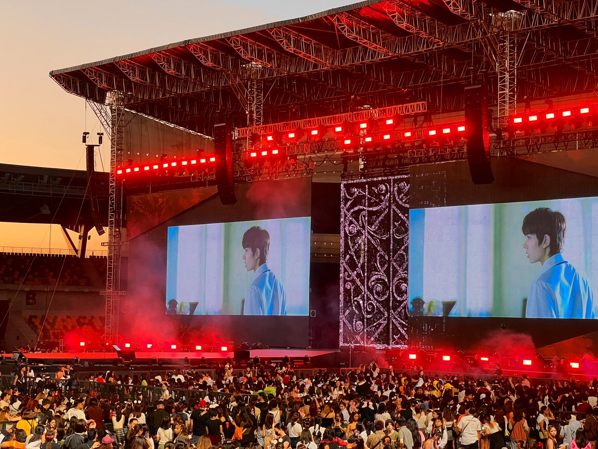 philconcerts's tweet photo. The stage is ready for ENHYPEN tonight at the New Clark City Stadium! 

#FATE_IN_NEWCLARKCITY 
#FATE_IN_NEWCLARK_CITY 
@pulpliveworld https://t.co/RUEQTBUbAV