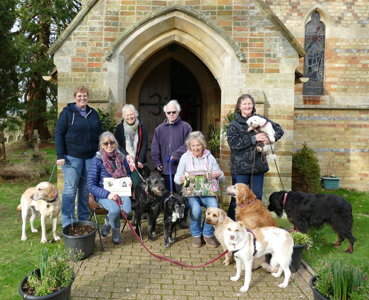 Congratulations to St Barnabas, Horton-cum-Studley <a href="/oxforddiocese/">Diocese of Oxford</a> - Joint winner of our Animal Friendly Church award. Wonderful photo of the team plus canine friends.