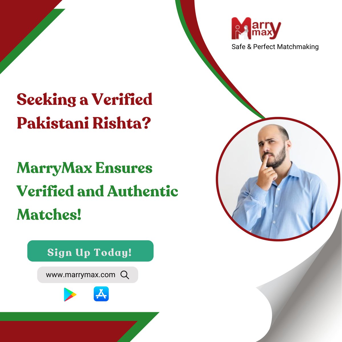 marrymax's tweet photo. Seeking a verified Pakistani Rishta? Trust https://t.co/dH3N6PwY7P! Our rigorous verification process ensures authenticity, making your Rishta journey secure and reliable. Say goodbye to uncertainty and hello to a trustworthy Rishta experience. Join us today! #Islamabad #Karachi https://t.co/qz2lKal75i