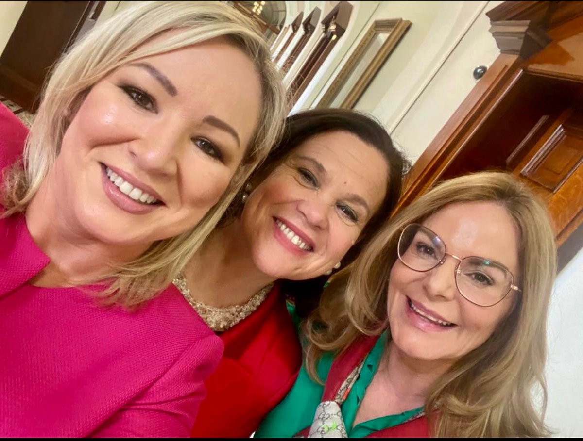 Today brings hope and a new chapter. First Minister for All, Michelle O’Neill 💚 @moneillsf