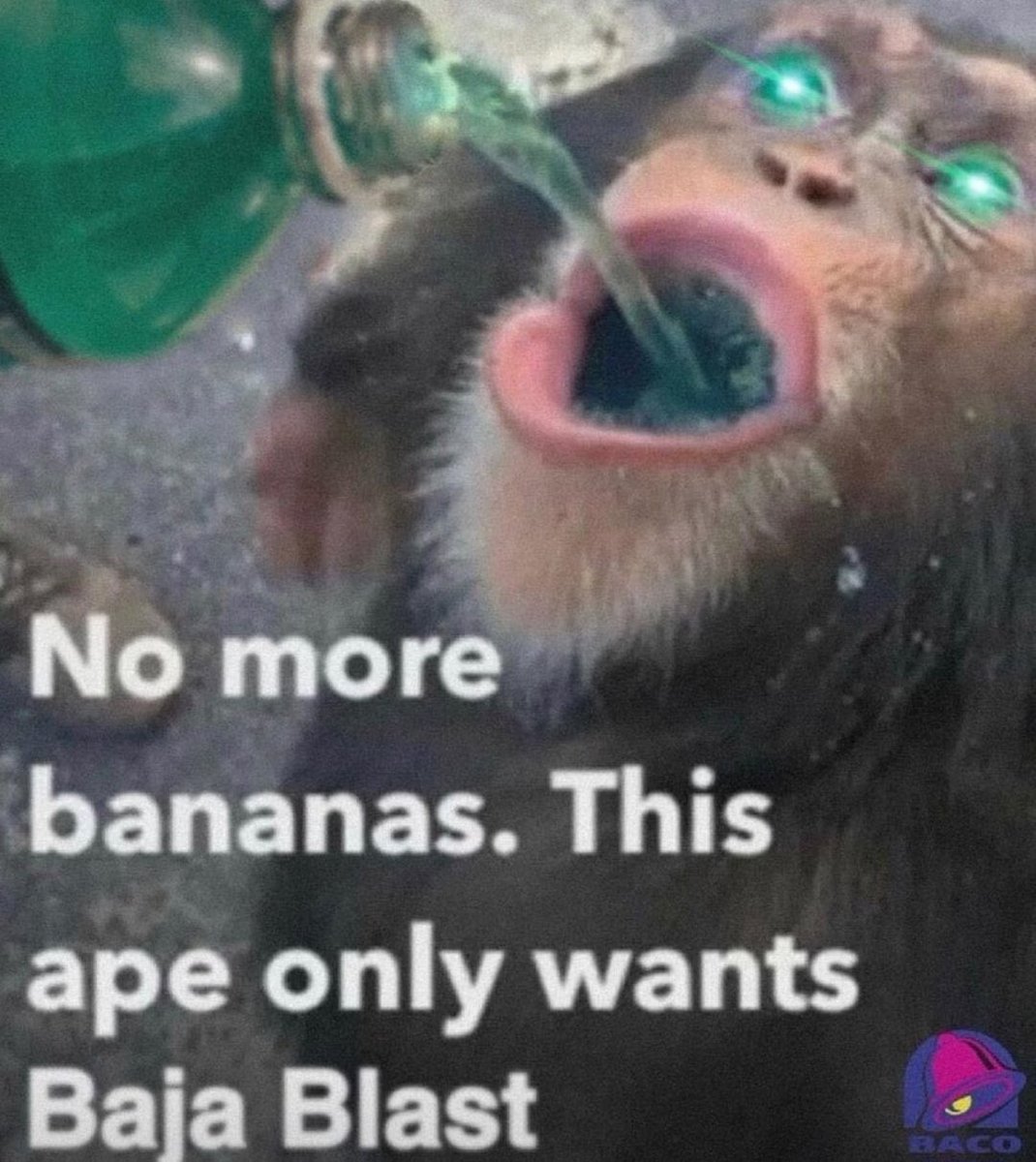 // why can’t I have a Baja blast?